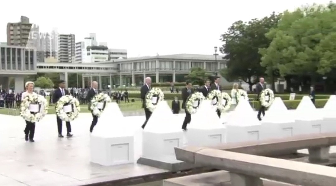G7首脳陣が広島を訪れた理由とは❓️