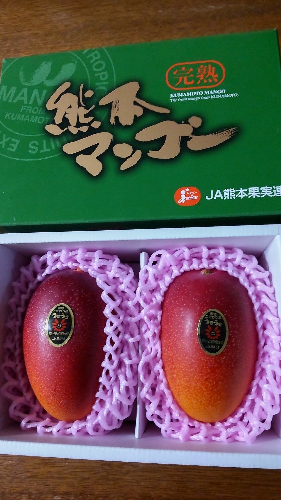 初マンゴー