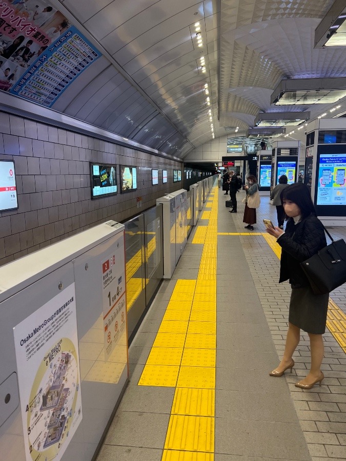 地下鉄🚇空いてる😃