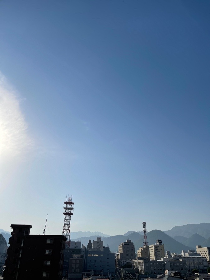 今朝の空  2