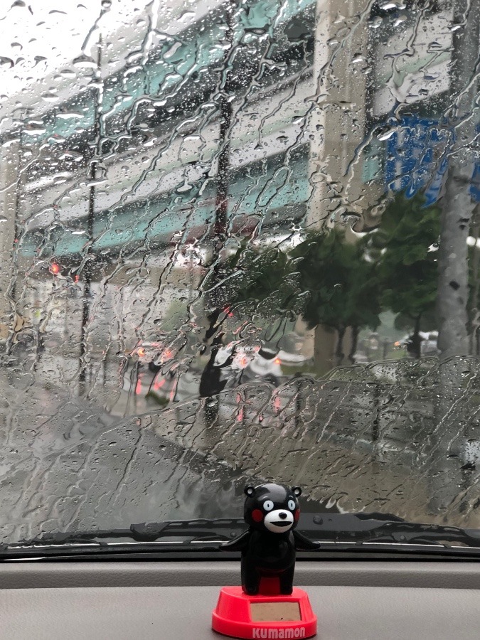 めっちゃ雨