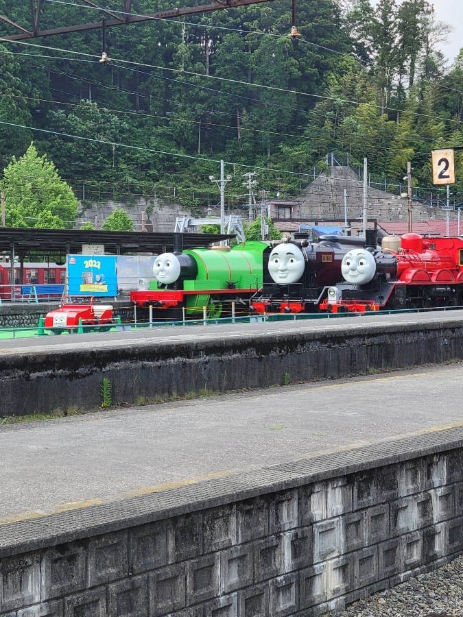 大井川鐵道千頭駅ウィンストンが仲間入りしています