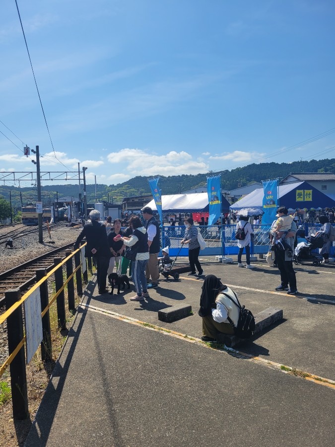 大井川鐵道新金谷駅トーマスフェア会場