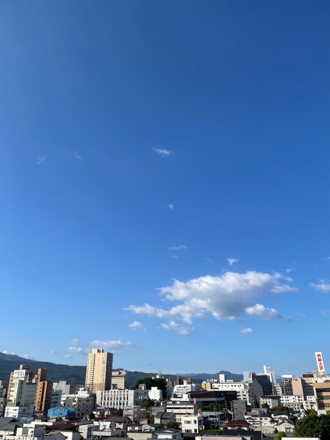 今朝の空  3