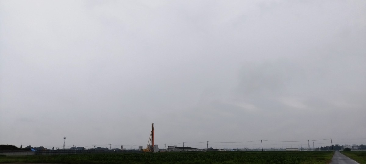 都城市（2023/6/6）今朝は雨です😓↘️（東の空）①