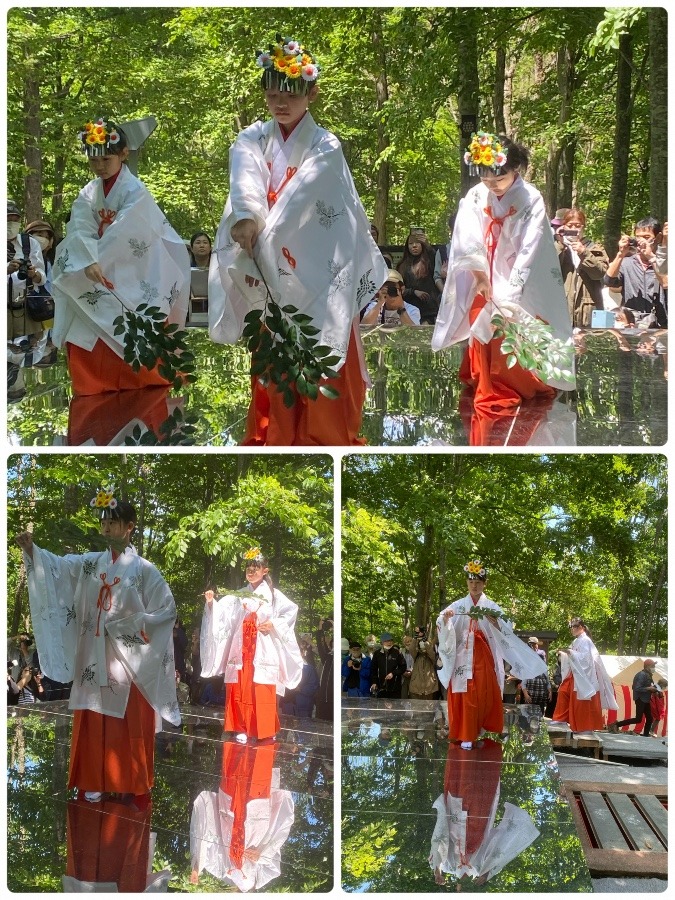 空気神社　巫女の舞⛩️