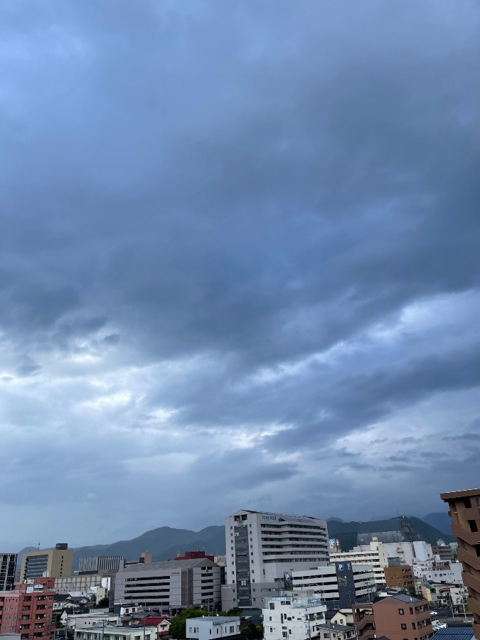 今朝の空  1