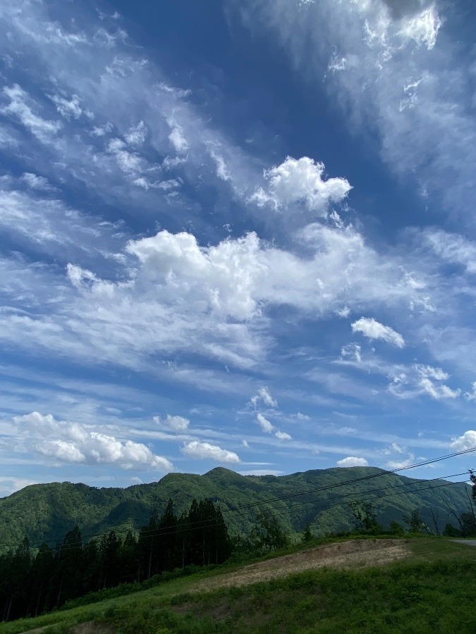 楽しい雲❗️