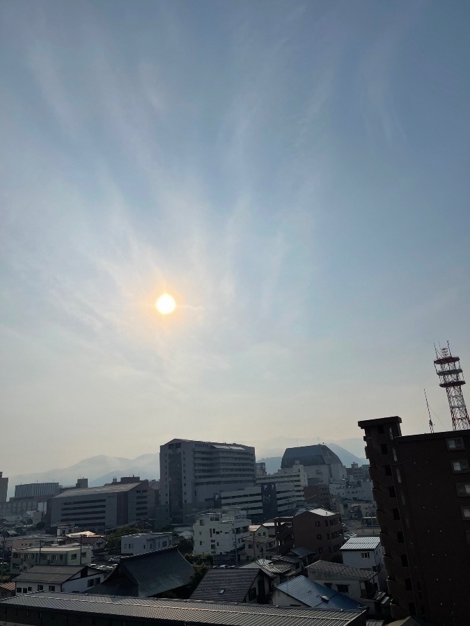 今朝の空  1