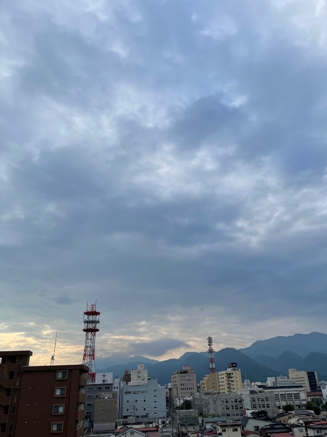 今朝の空  2