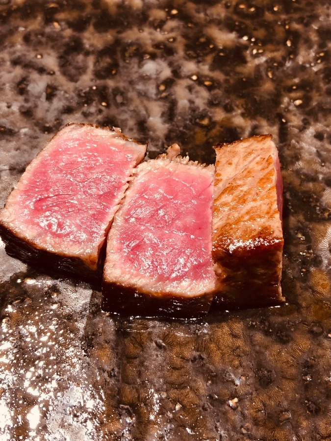 お肉のアップ