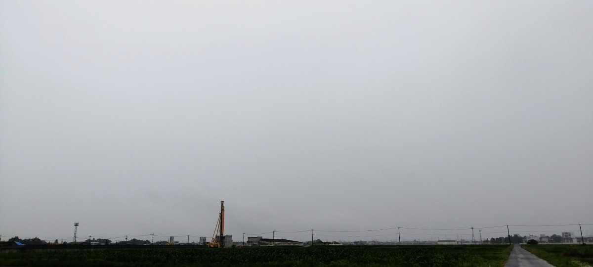 都城市（2023/6/10）今朝は雨です😓↘️（東の空）①