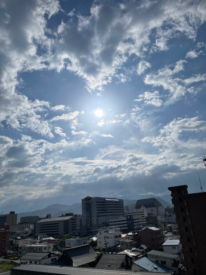 今朝の空   1