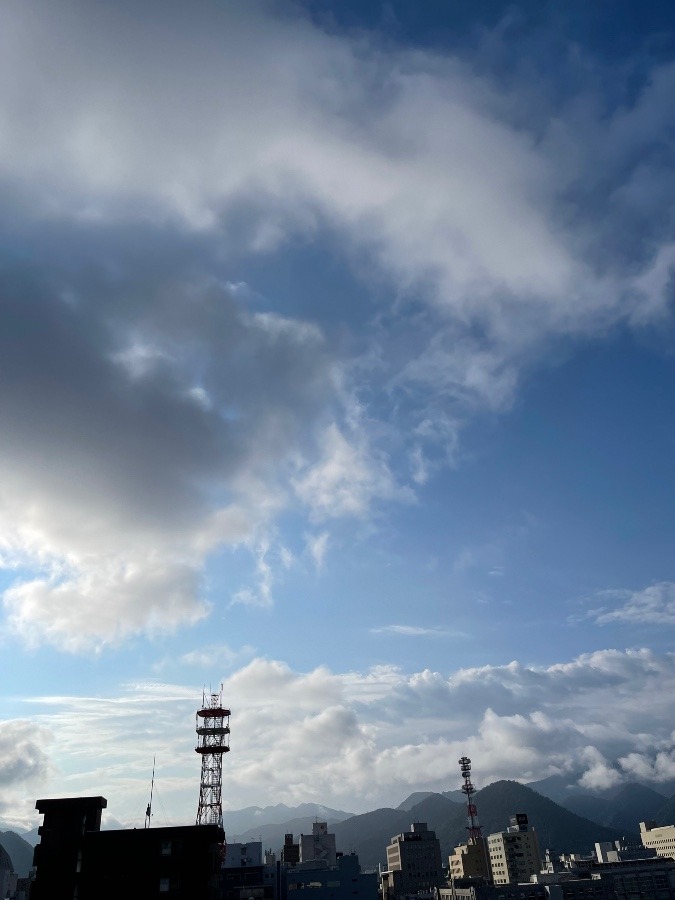 今朝の空  2