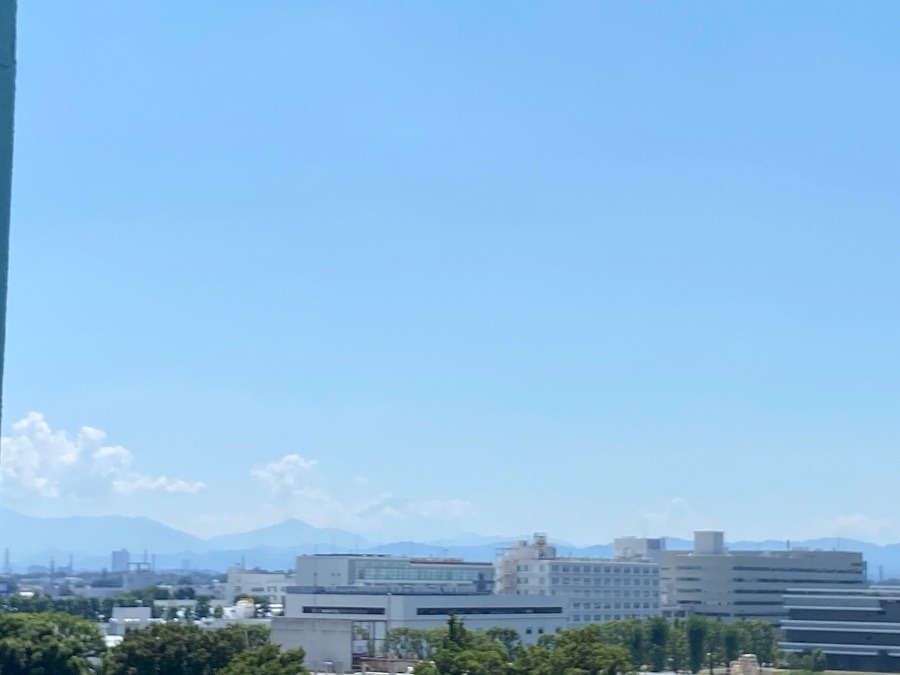 今朝の富士山