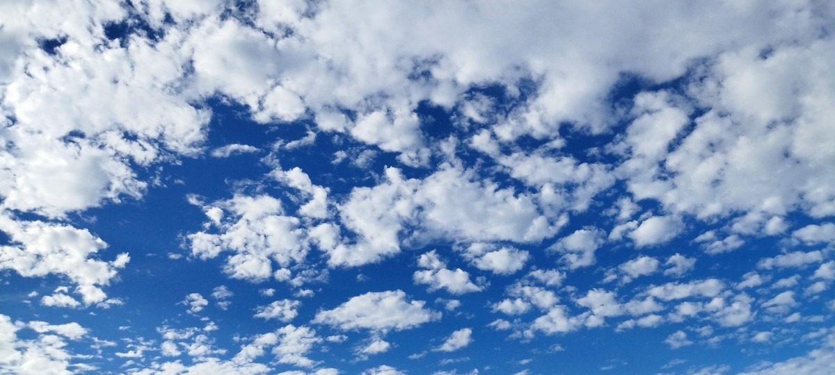 可愛い曇達の素敵な青空😊❗