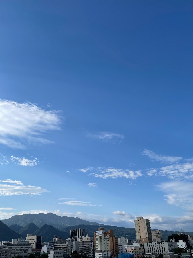 今朝の空  3