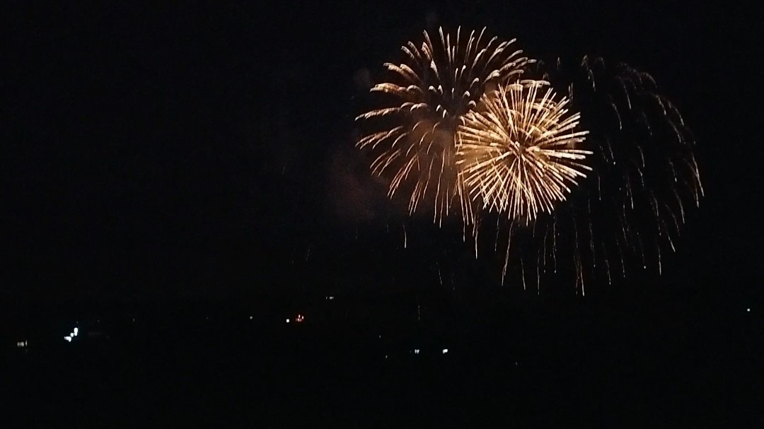 荘内メッセージ花火🎆⑨