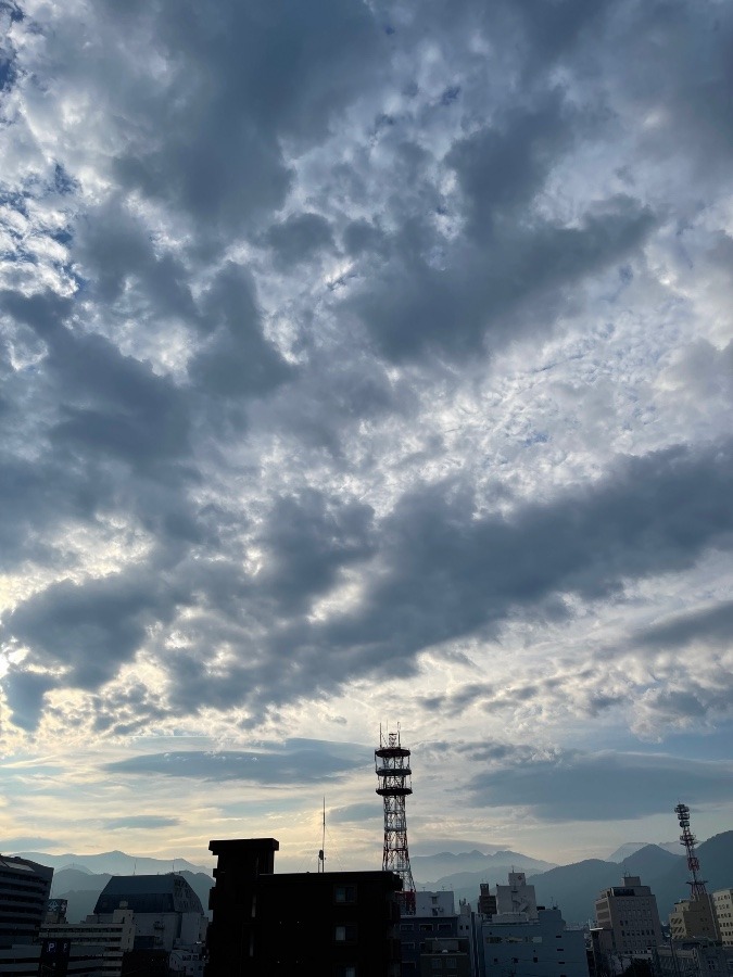 今朝の空  2