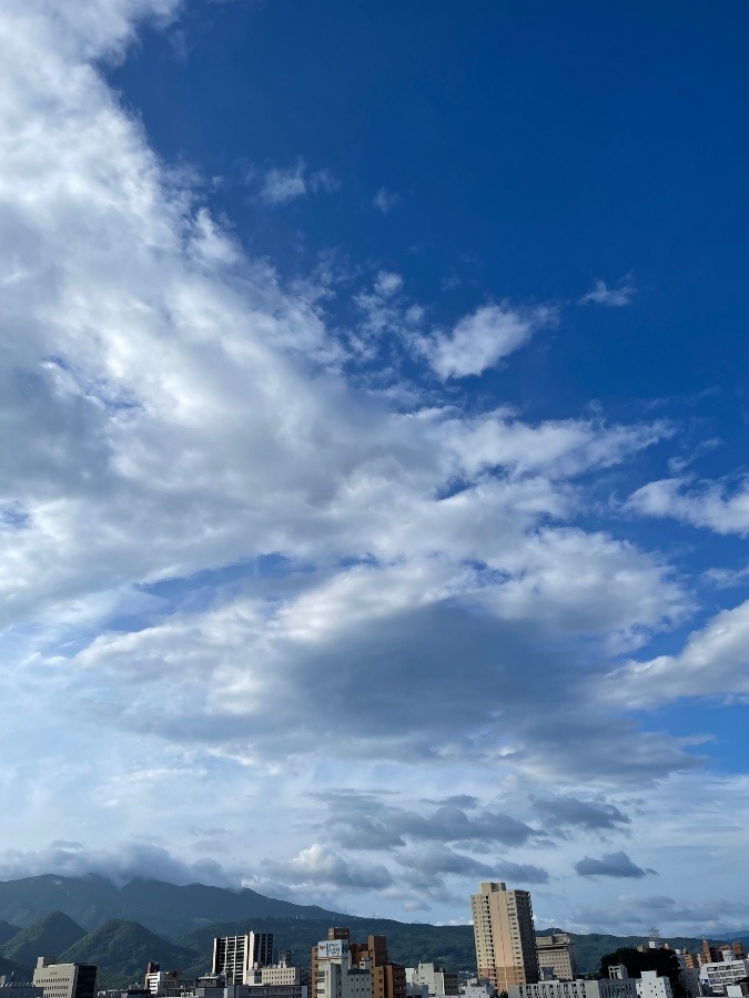 今朝の空  3