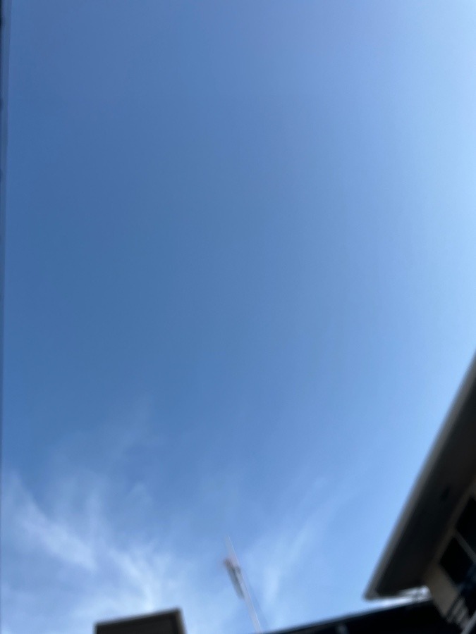 7/7 朝空（七夕）