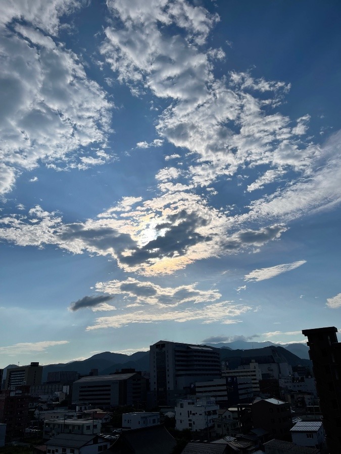 今朝の空 1