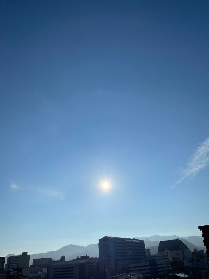 今朝の空 1