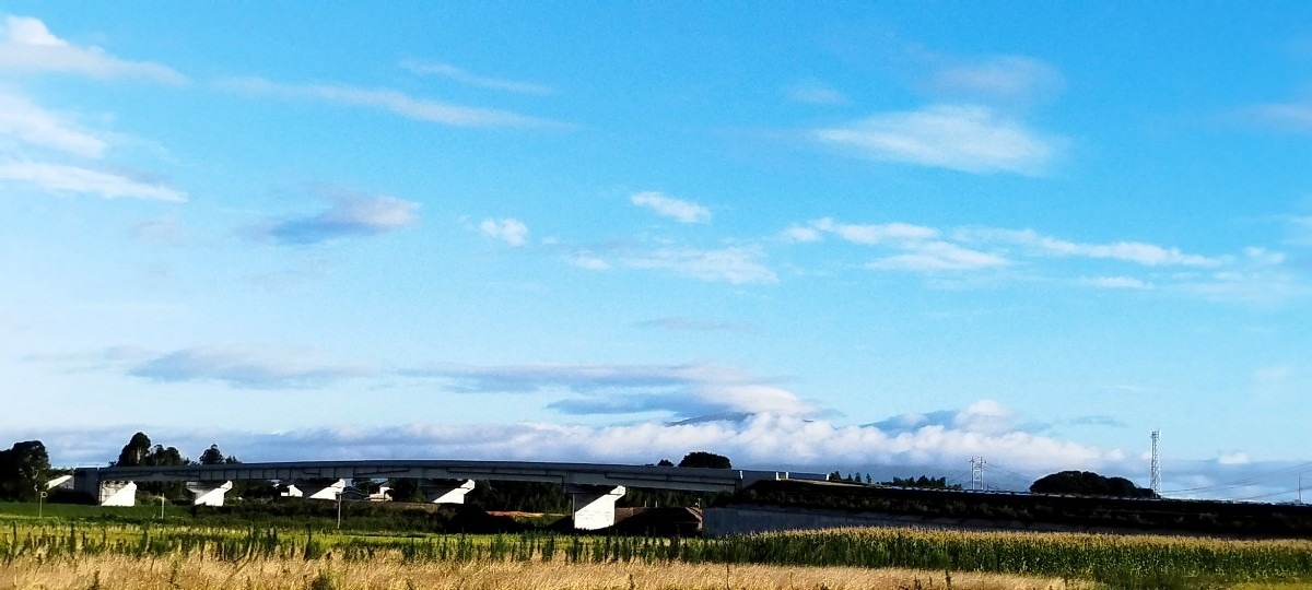 都城市（2023/7/17）今日の霧島😅（西の空）