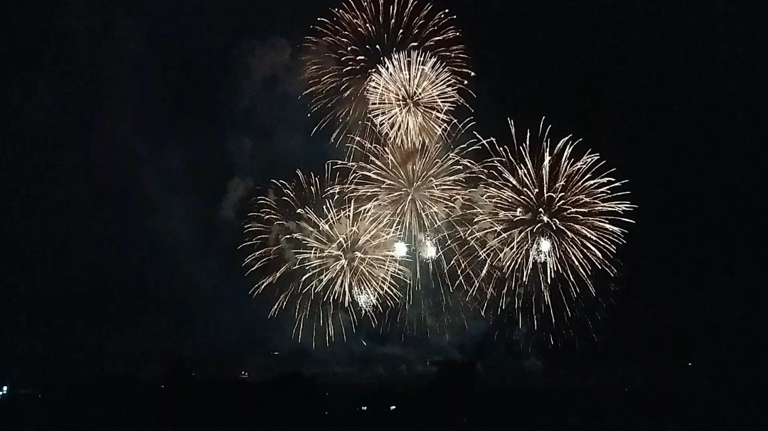 荘内メッセージ花火🎆⑪