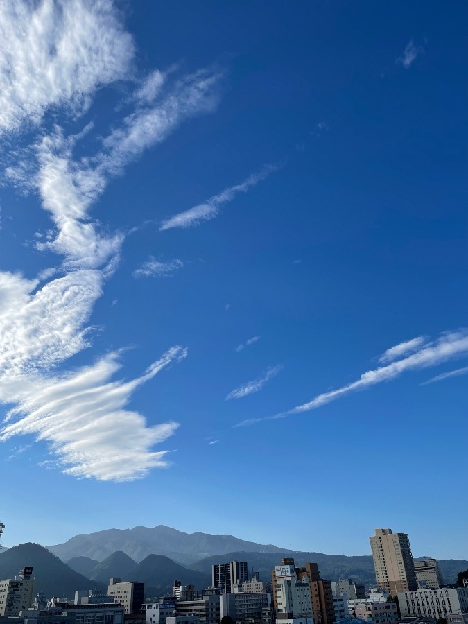 今朝の空  2