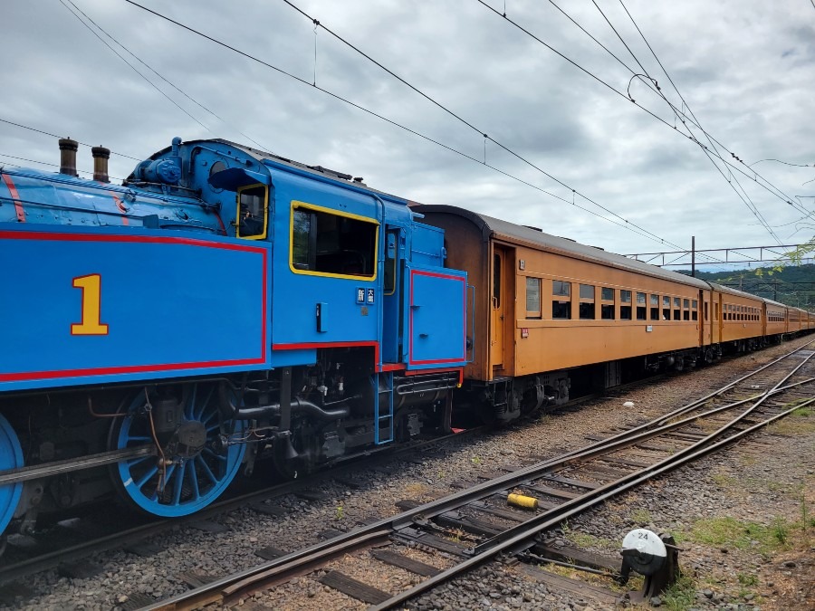 今日のきかんしゃトーマス大井川鐵道新金谷駅にて