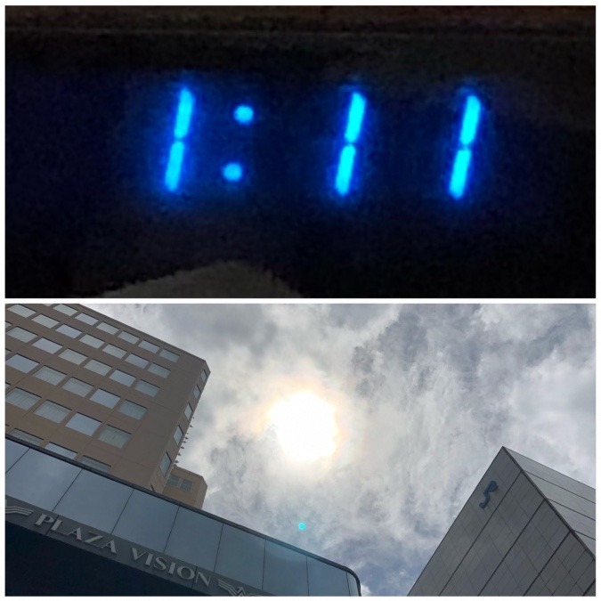 1時11分
