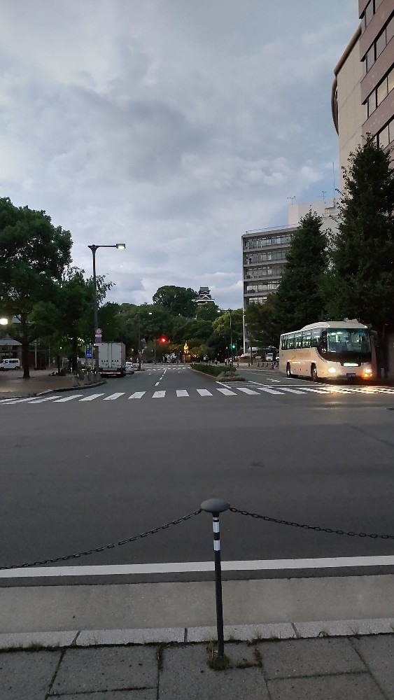 夕方の熊本城