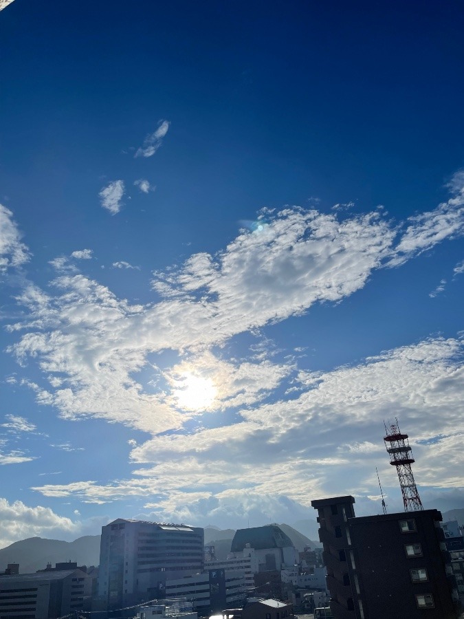 今朝の空 1