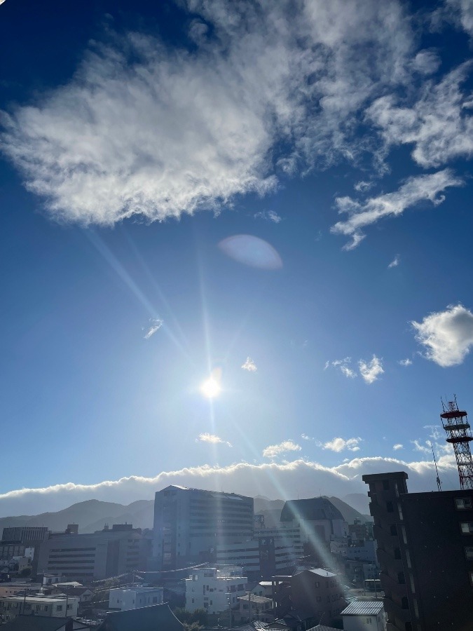 今朝の空 1