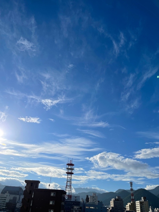 今朝の空  2