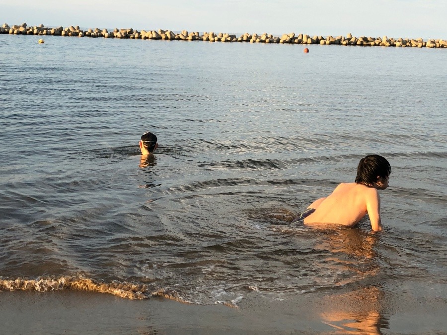 今年４度目の海水浴④