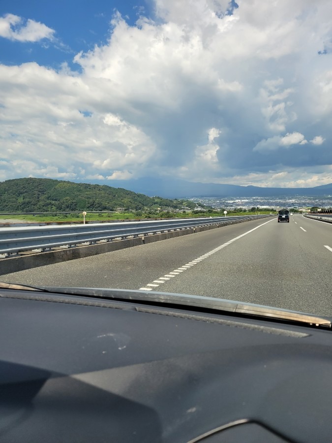 昨日の富士山　雲の中でした