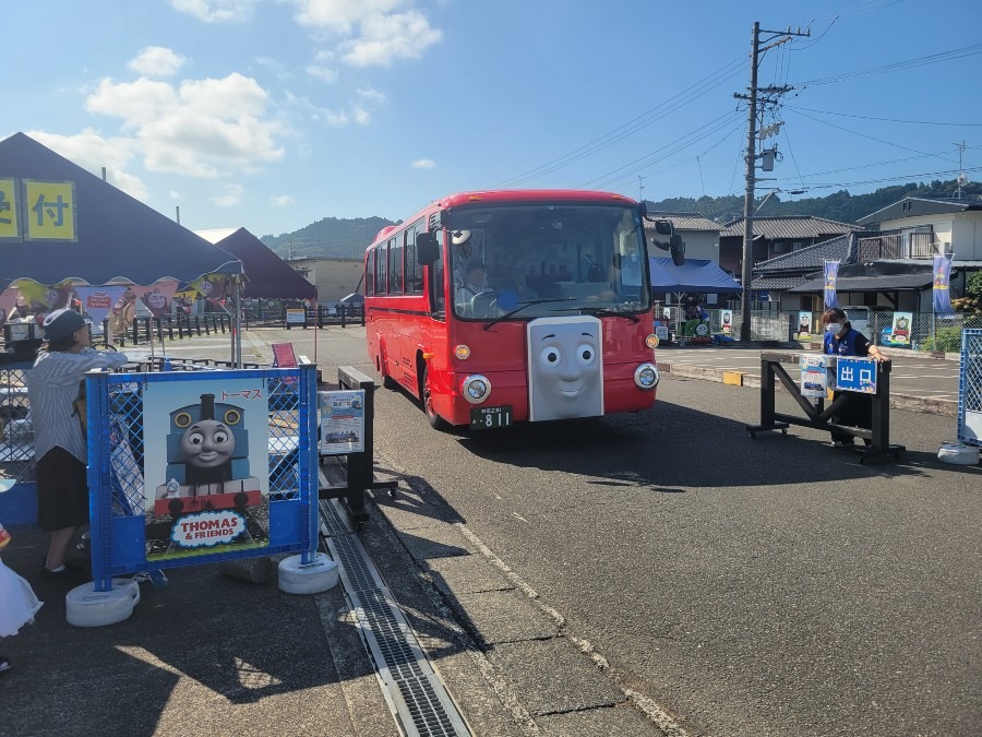 昨日のバスのバーティー大井川鐵道