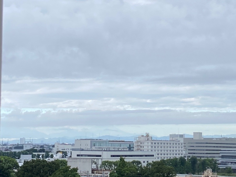 今朝の富士山