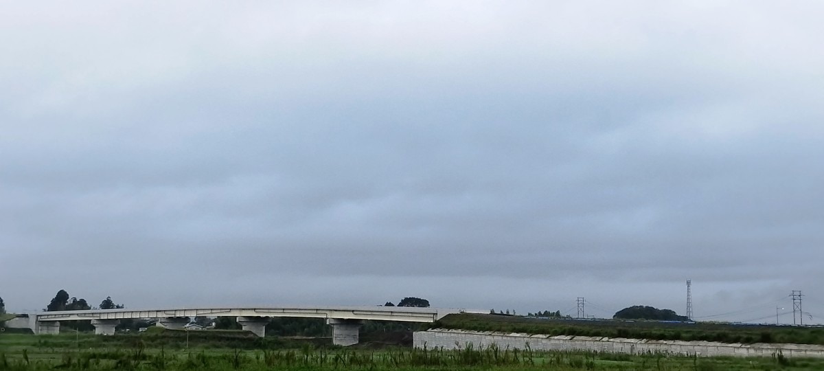 都城市（2023/8/19）今日の霧島😅（西の空）