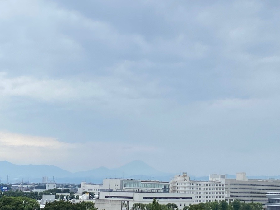 今朝の富士山