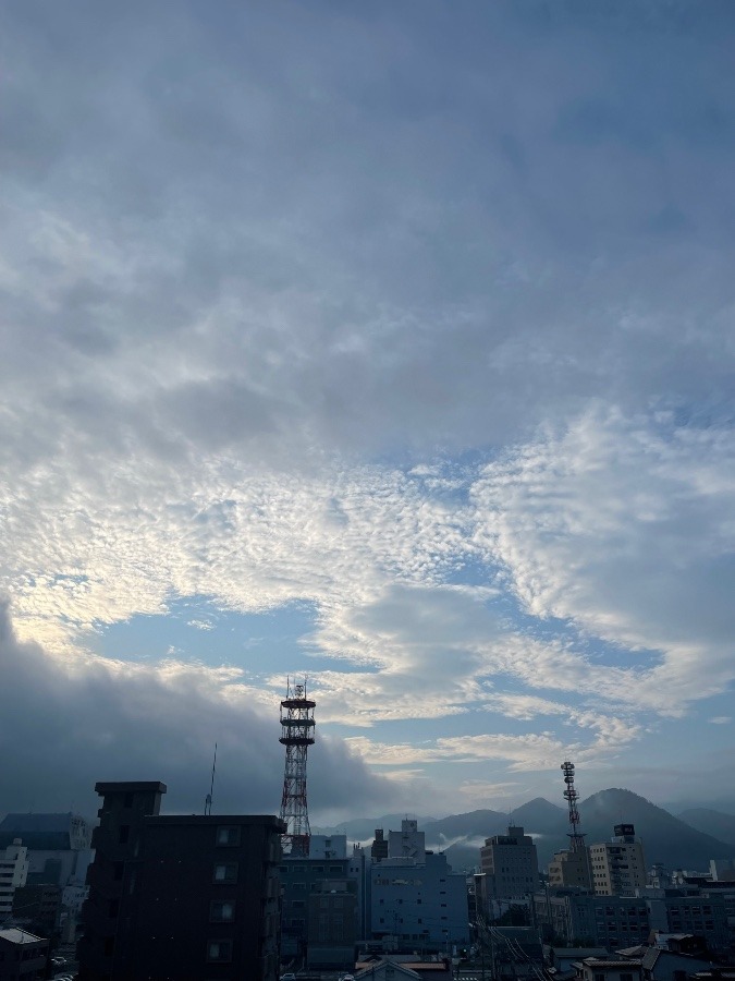 今朝の空  2