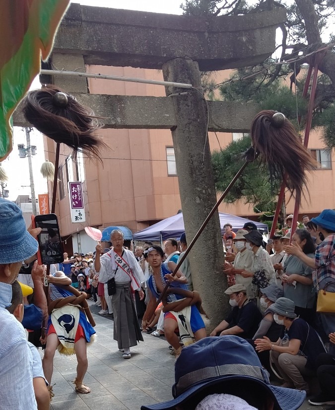 谷地どんがまつり⛩️くぐる❗️