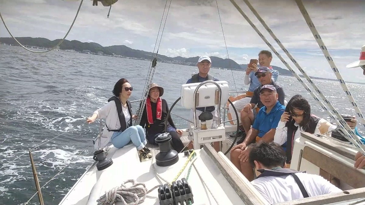 9月6日ヨット⛵️葉山セーリング🌊