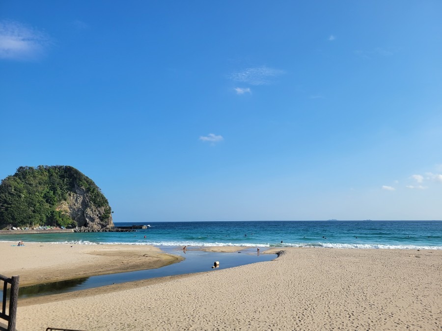 多々戸浜海水浴場を見て来ました