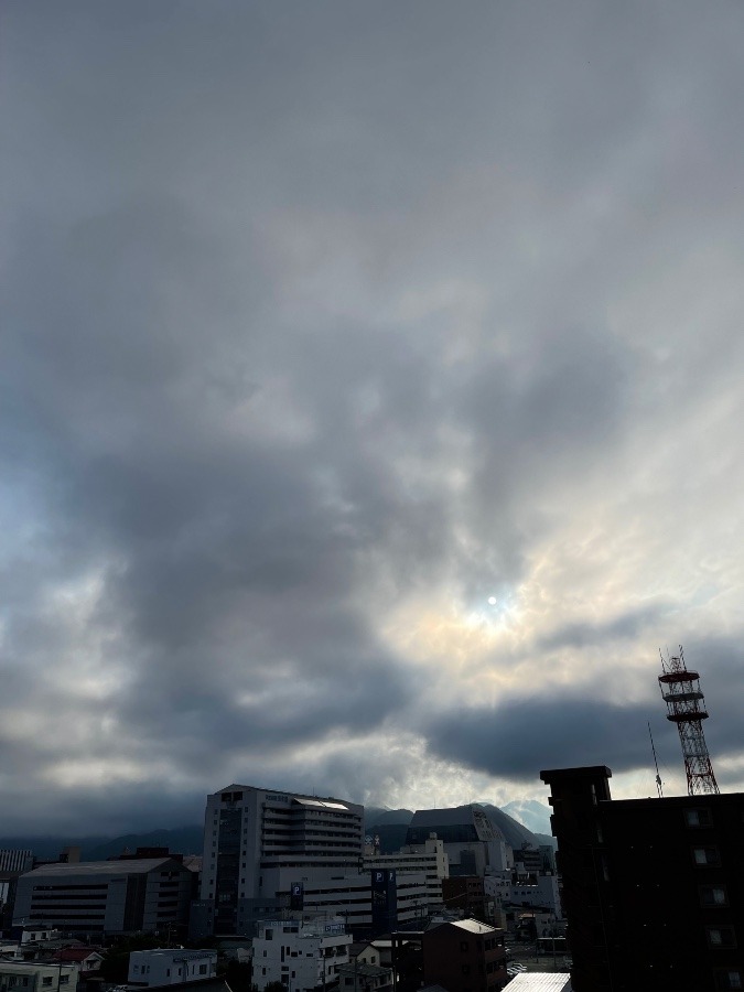 今朝の空