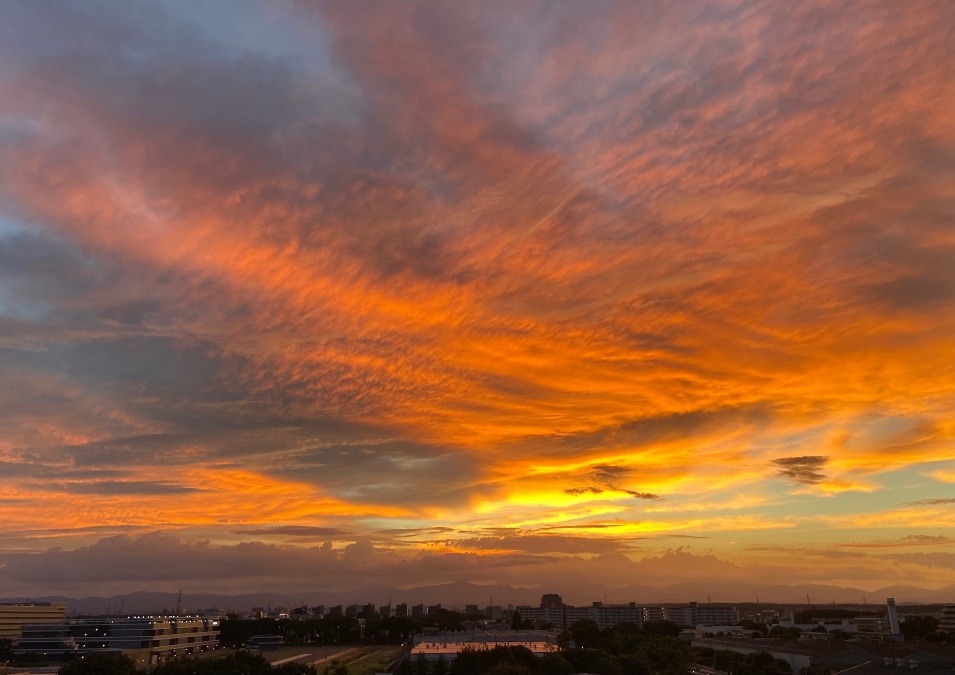 昨日の夕暮れ