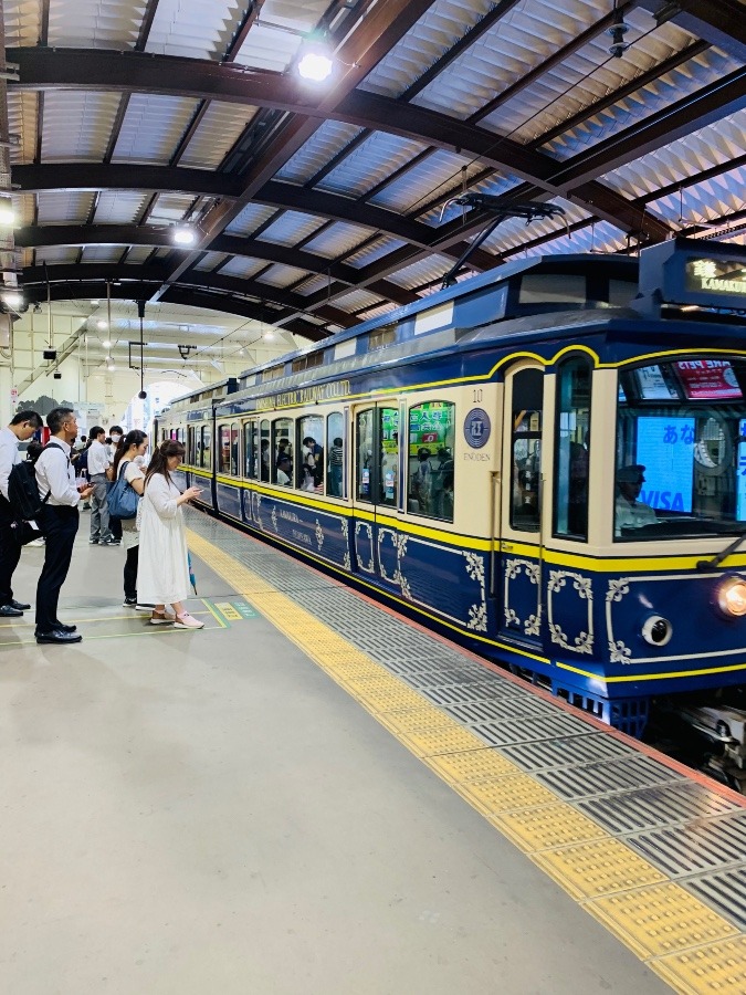 ☆江ノ電　藤沢駅☆