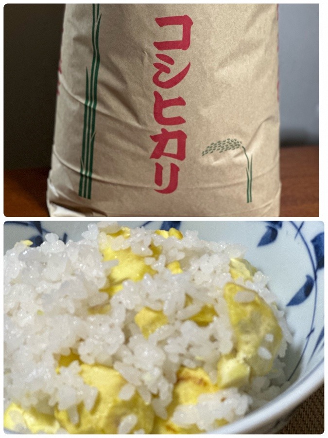 新米で栗ご飯